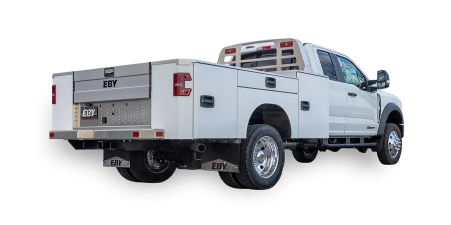 EBY Renegade gooseneck aluminum flatbed body